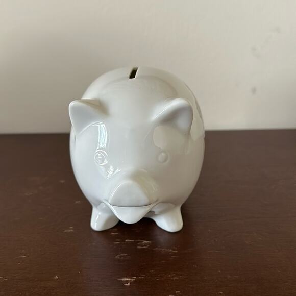 Precious Moments | 1985 Samuel J. Butcher Clown with Balloons Coin Bank - Picture 1 of 10